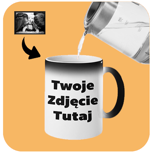 Magiczny Kubek z Twoim Zdjęciem