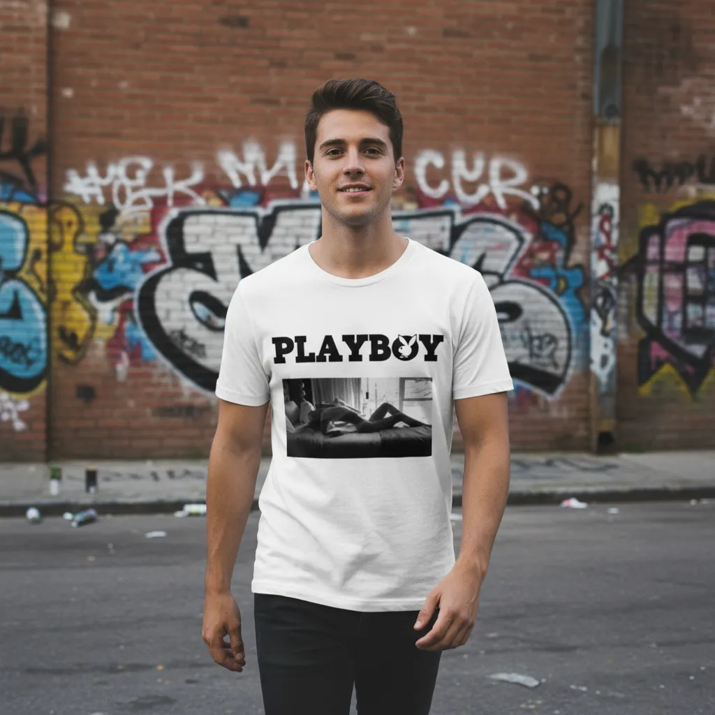 Koszulka Playboy z Twoim zdjęciem - obrazek 2