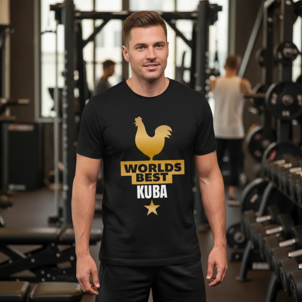 Koszulka Worlds Best z Imieniem - obrazek 2