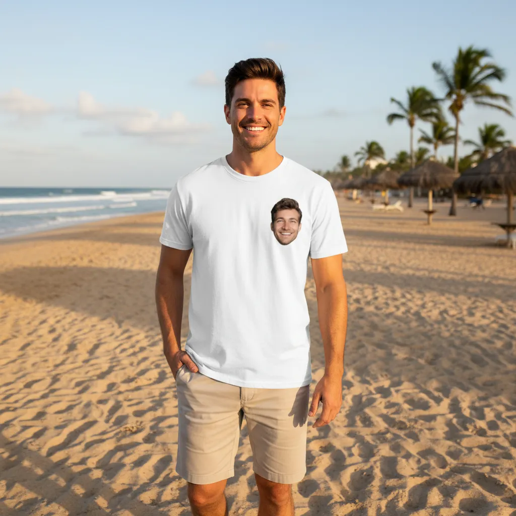 Koszulka z Twoim Zdjęciem Twarzy - obrazek 3