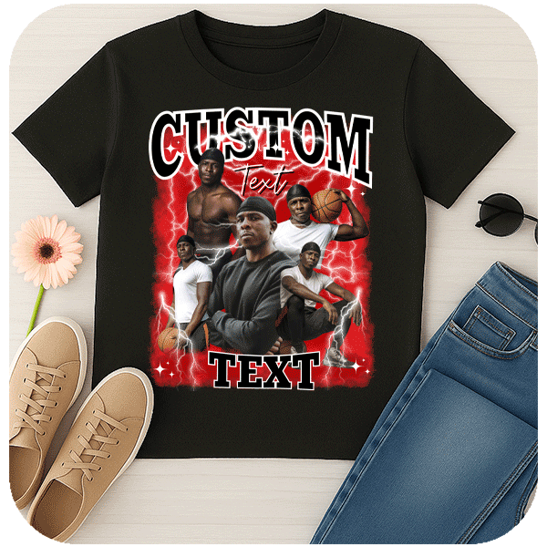 Koszulka Bootleg z Własnym Zdjęciem