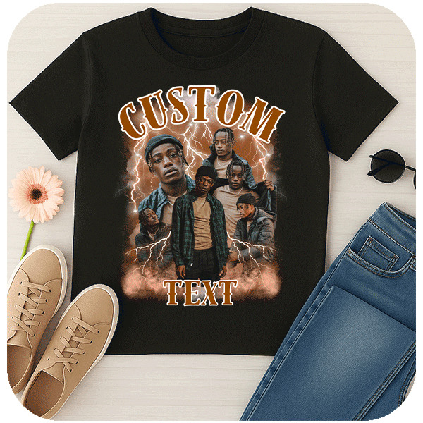 Koszulka Bootleg z Twoich zdjęć