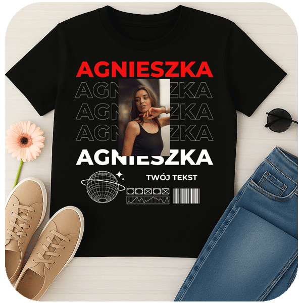 Koszulka z Imieniem i Zdjęciem