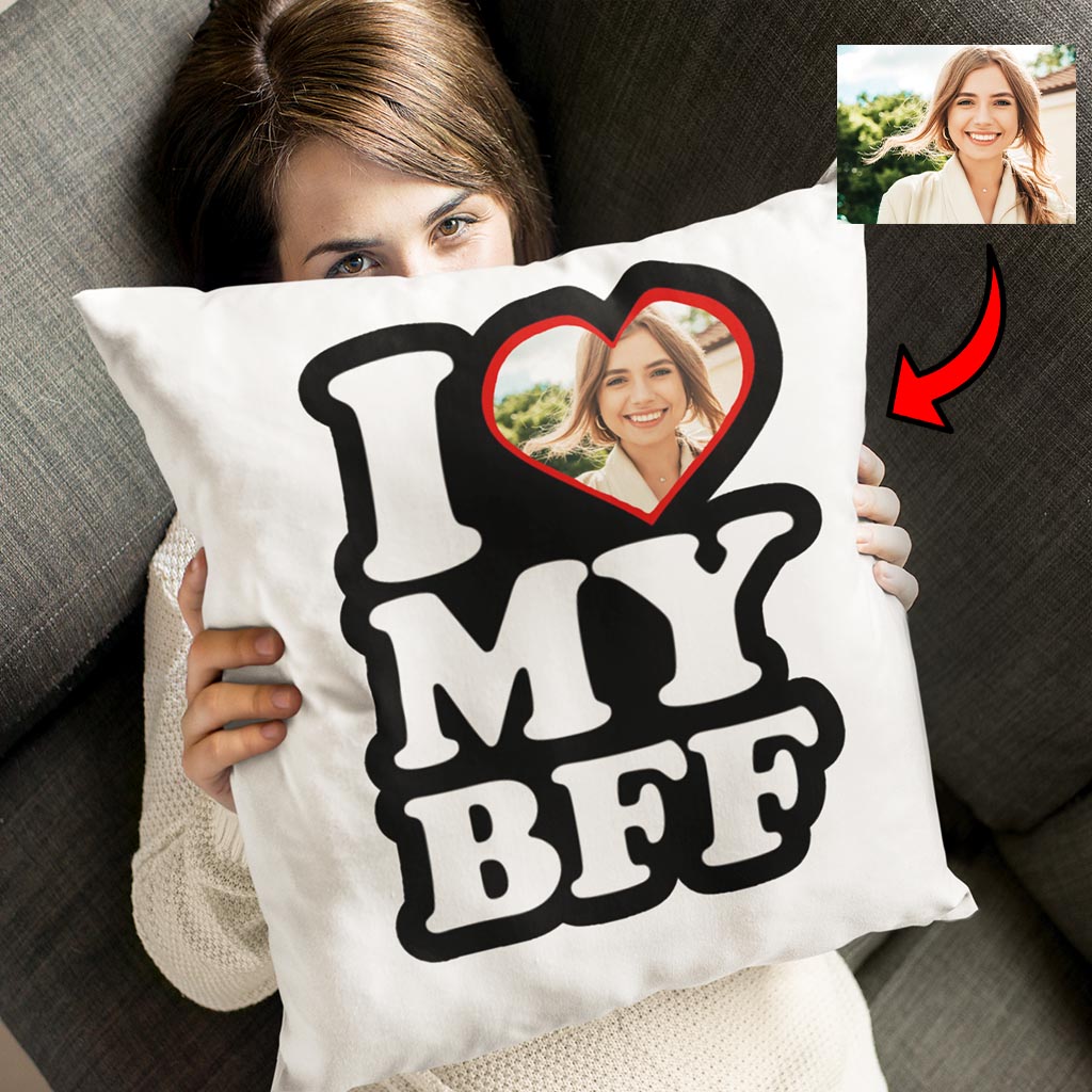 Poduszka ze zdjęciem Bestfriend - obrazek 2