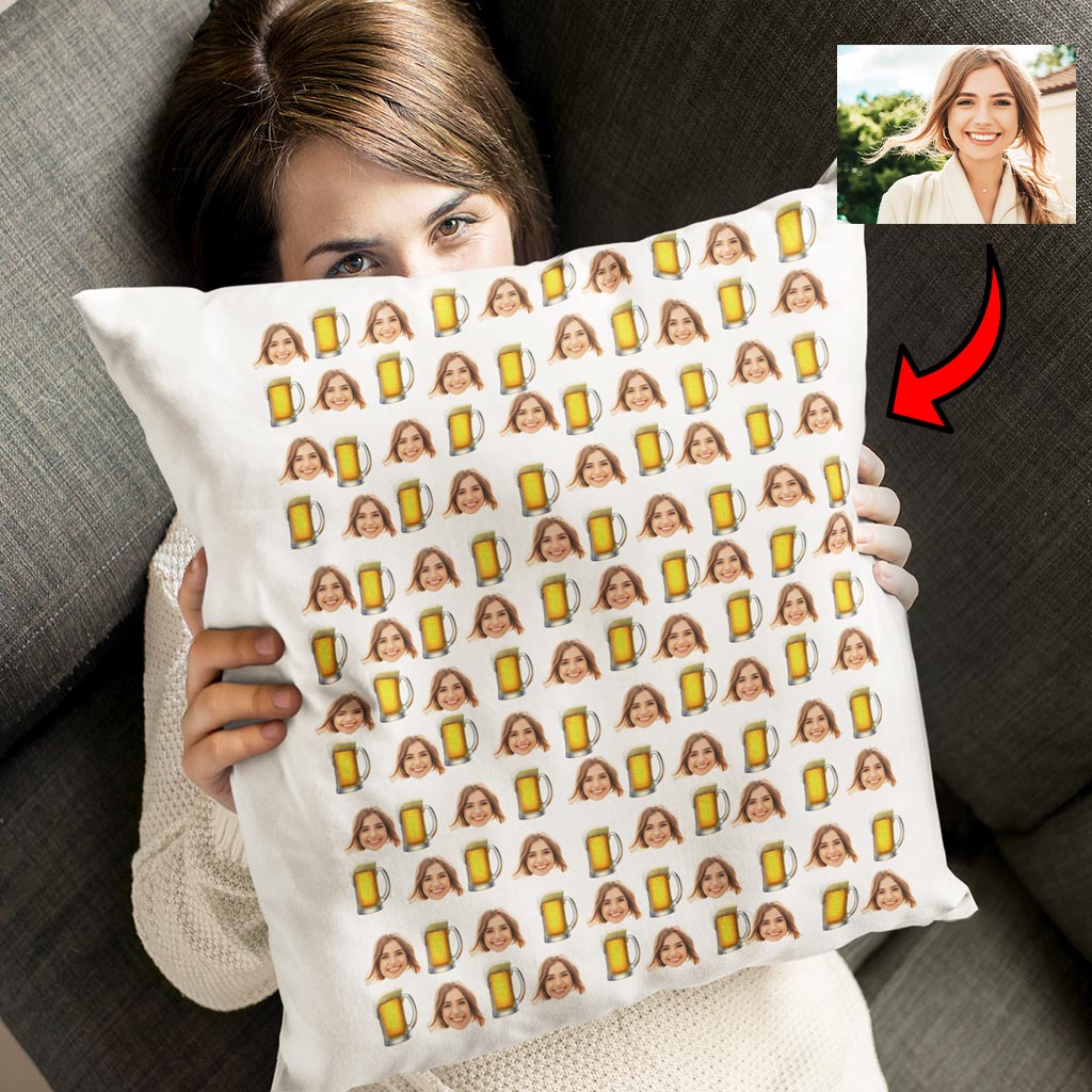 Poduszka ze zdjęciem Piwo - obrazek 2