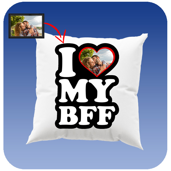 Poduszka ze zdjęciem - Bestfriend
