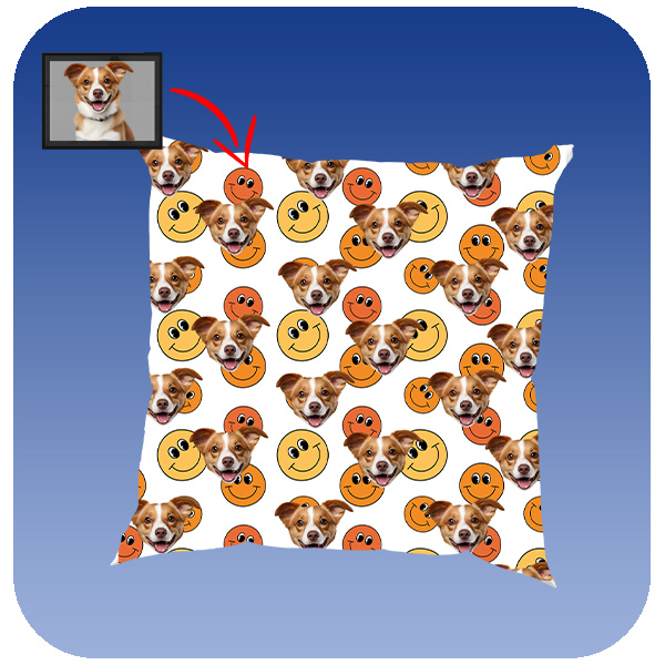 Poduszka z własnym zdjęciem Buźki