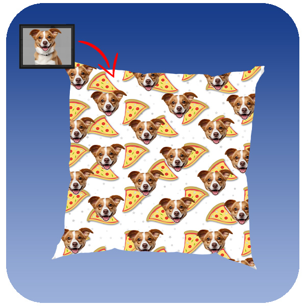 Poduszka z nadrukiem Pizza