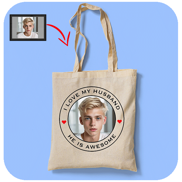 Spersonalizowana Torba I Love My Husband