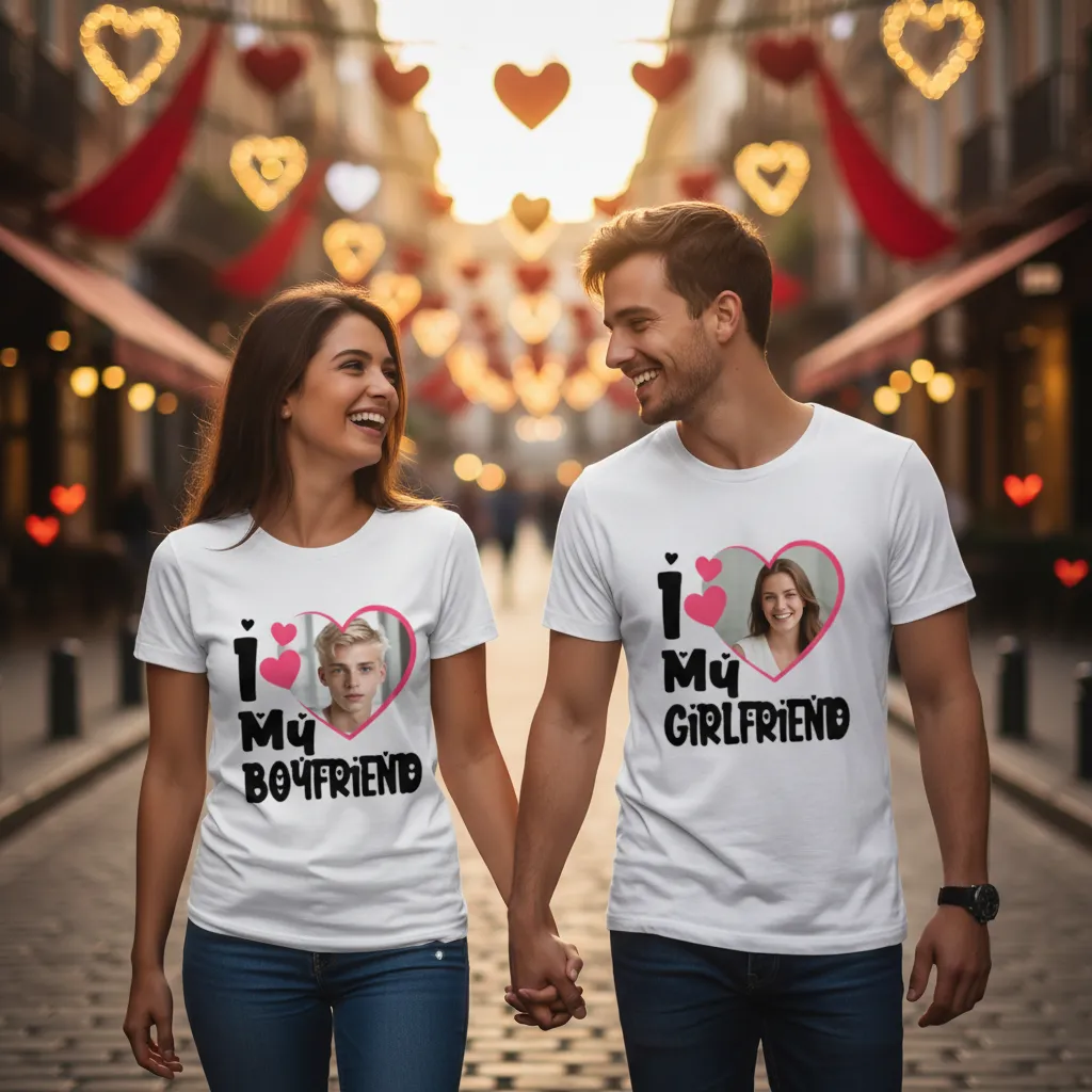 Koszulka I Love My Boyfriend - obrazek 4