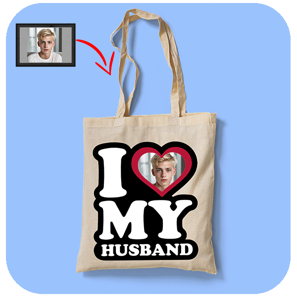 Torba Bawełniana I Love My Husband