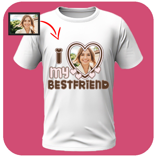 Koszulka I Love My Bestfriend