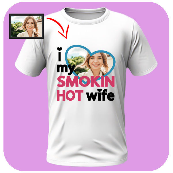 Koszulka I Love My Smokin Hot Wife