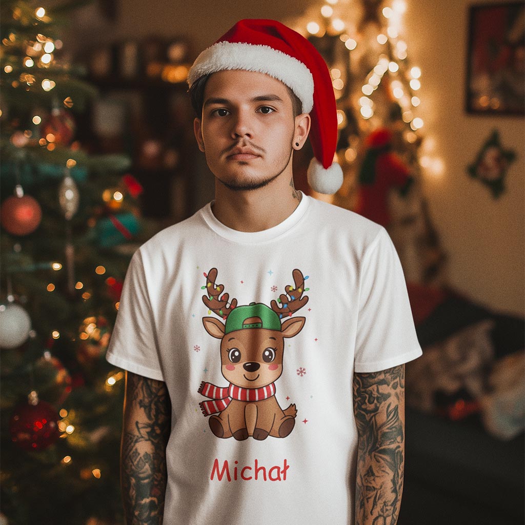 Koszulka rodzinna - Prezent na Święta - Personalizowana