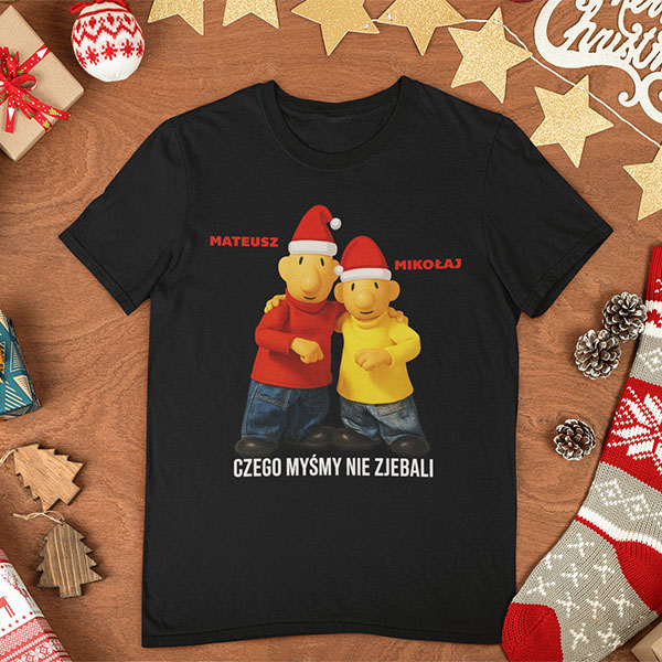 koszulka swiateczna sąsiedzi