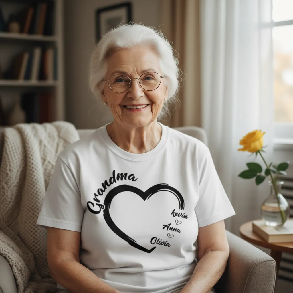 Koszulka dla Babci Personalizowana