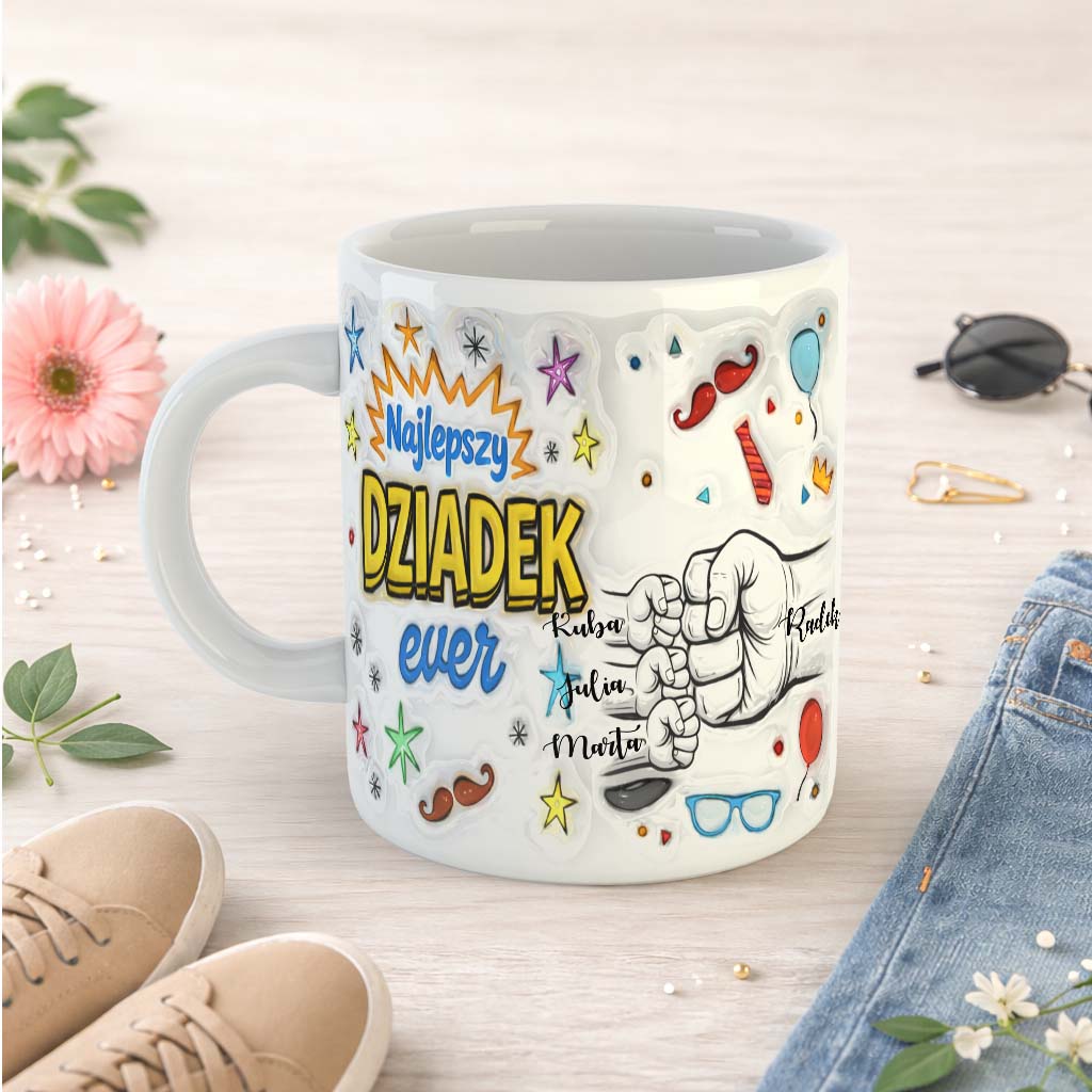 Kubek dla dziadka efekt 3d 1-3 os