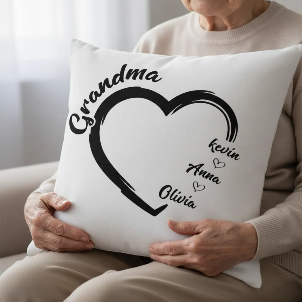 Poduszka dla Babci z imionami - obrazek 2