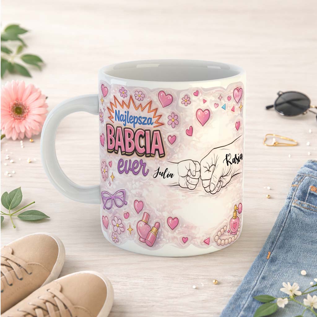 Kubek dla babci efekt 3d 1-3 os