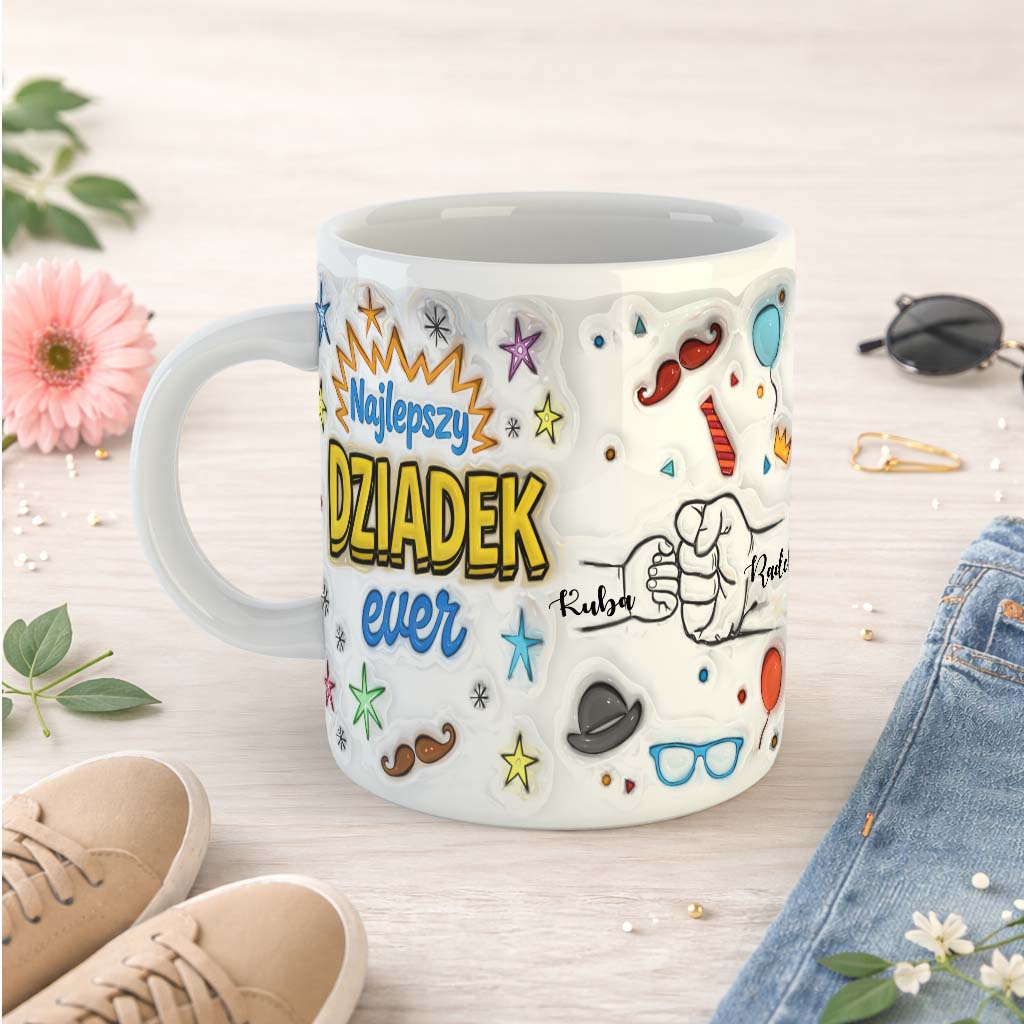 Kubek dla dziadka efekt 3d 1-3 os